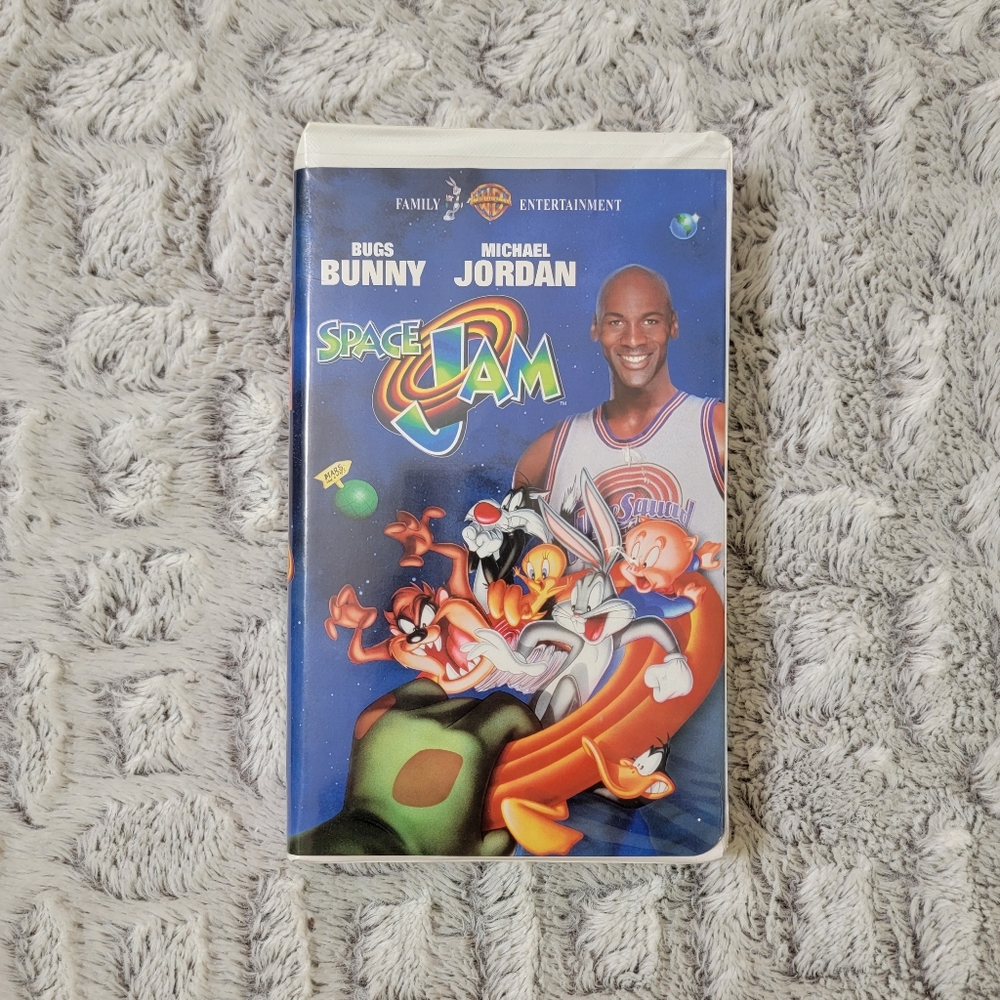 Space Jam VHS Tape 1996 Original Movie